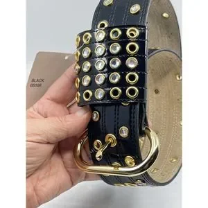 Betsy Johnson Black Patent Rhinestone Belt Betsey Johnson | Accessories | Betsey Johnson Black Patent 2  main image 2